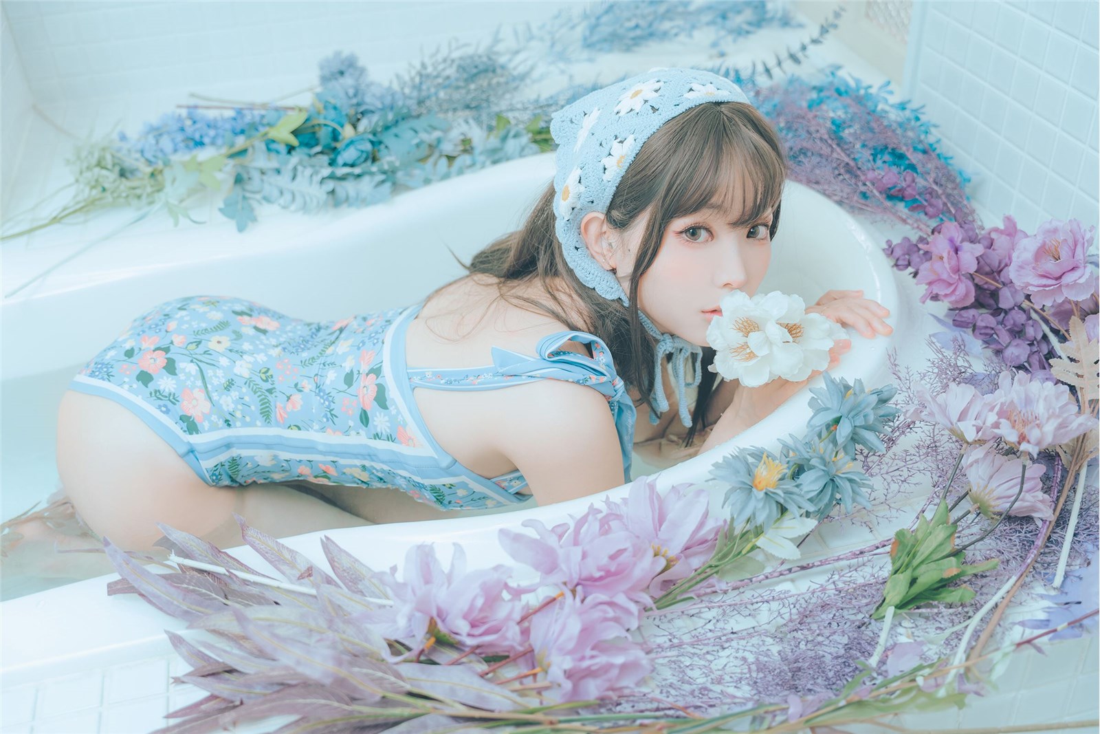 ElyEE Sub Vol.125 2023 August D-Vintage Aqua Blossom(14)